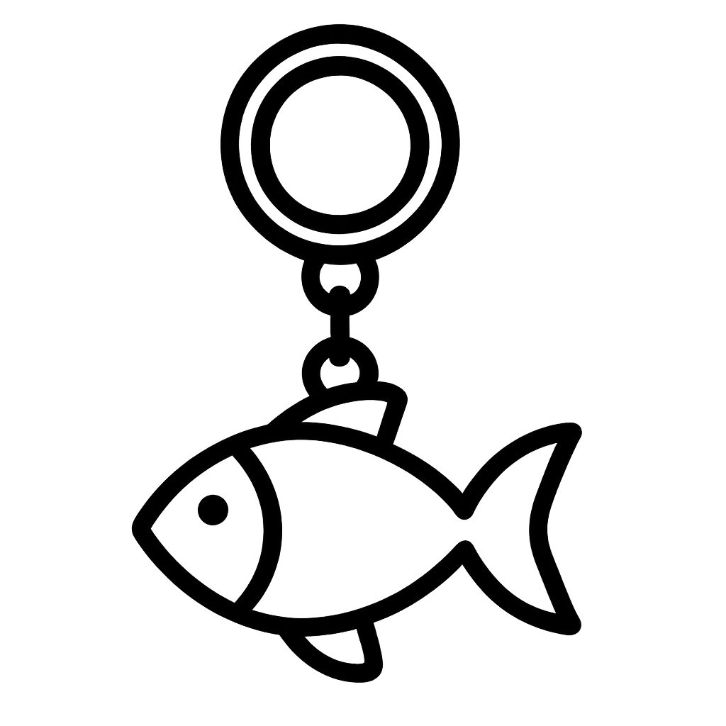 Gadżety Fit Rybki Ikona